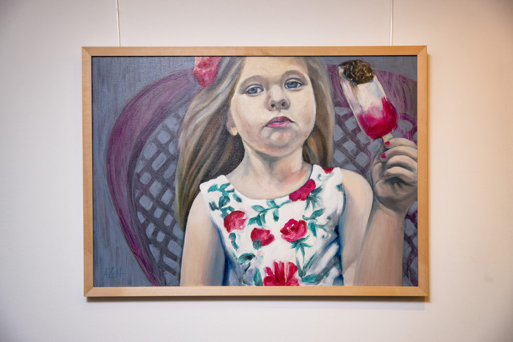 "Agata Zaleszczyk–Hamme Portraits” by Karne Kunst, Berlin.at Gat Rooms Hotels