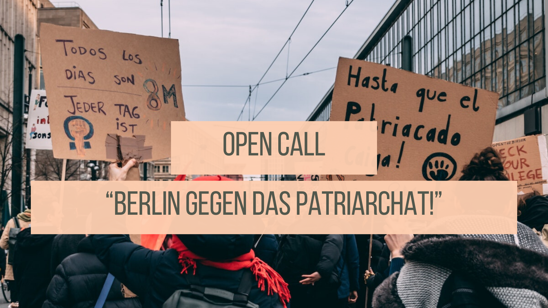 Open Call. Feminist. Berlin