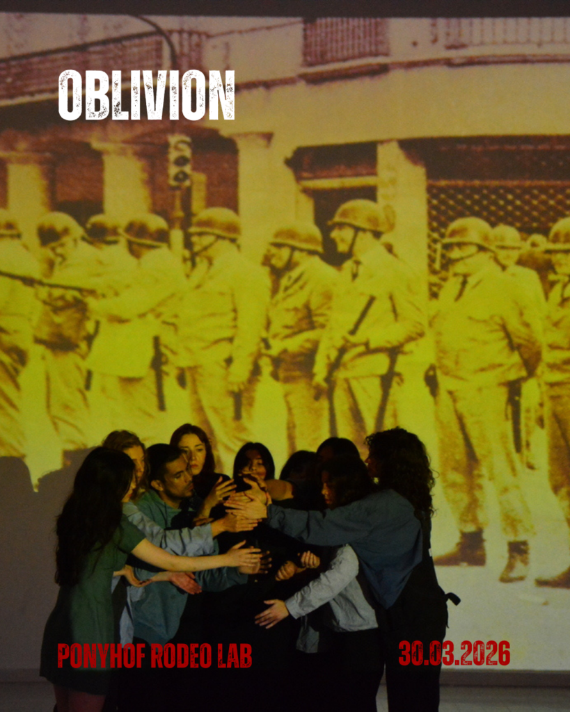 Oblivion performance by Javier Blanco dancers Berlin Ponyhof Rodeo Lab March 2026