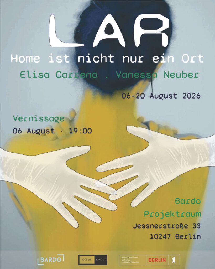 LAR contemporary art exhibition by Brazilian artists Elisa Carreno and Vanessa Neuber in Berlin
